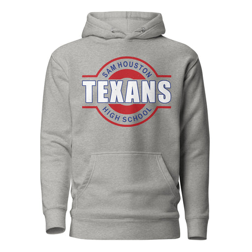 Sam Houston High School Texans Grey Premium Unisex Hoodie 011