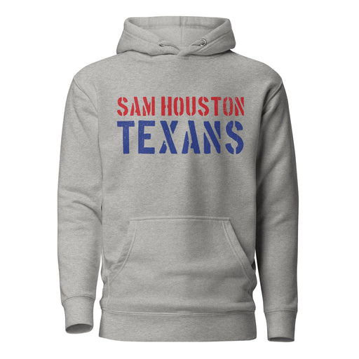 Sam Houston High School Texans Grey Premium Unisex Hoodie 017