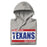 Neatly folded Sam Houston High School Texans Grey Premium Unisex Hoodie 098