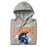 Neatly folded view of Seven Lakes High School Spartans Grey Premium Unisex Hoodie 213