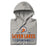 Neatly folded view of Seven Lakes High School Spartans Grey Premium Unisex Hoodie 217