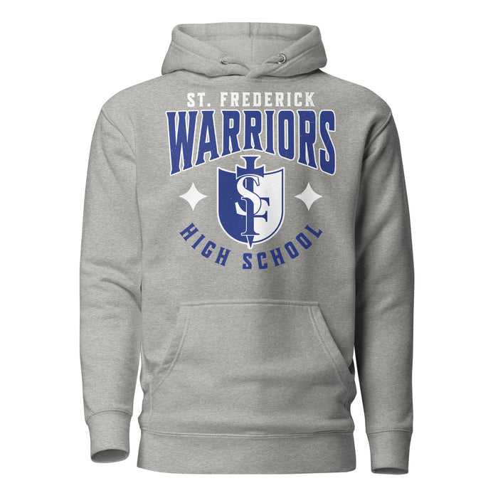 St. Frederick High School Warriors Grey Premium Unisex Hoodie 213