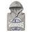 Neatly folded view of St. Frederick High School Warriors Grey Premium Unisex Hoodie 218