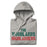 Neatly folded view of The Woodlands High School Highlanders Carbon Grey Premium Unisex Hoodie 017