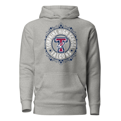 Tompkins High School Falcons Grey Premium Unisex Hoodie 227