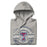 Neatly folded view of Tompkins High School Falcons Grey Premium Unisex Hoodie 201