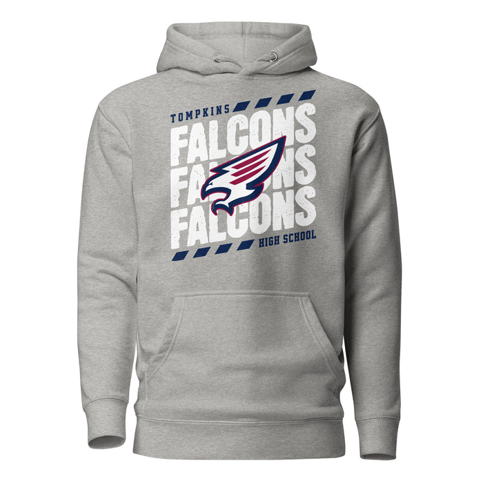 Tompkins High School Falcons Grey Premium Unisex Hoodie 223