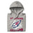 Neatly folded view of Tompkins High School Falcons Grey Premium Unisex Hoodie 205