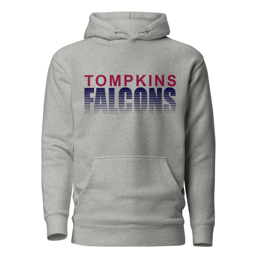 Tompkins High School Falcons Grey Premium Unisex Hoodie 024