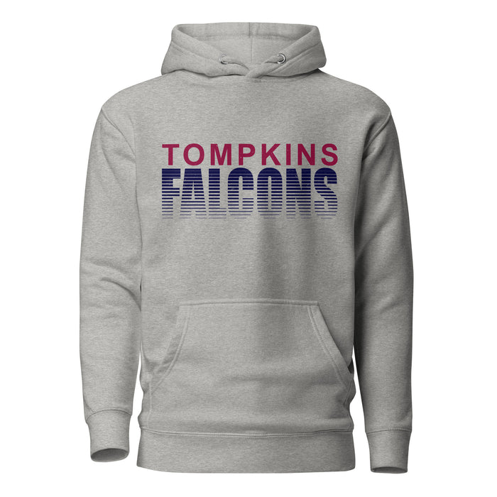 Tompkins High School Falcons Grey Premium Unisex Hoodie 024