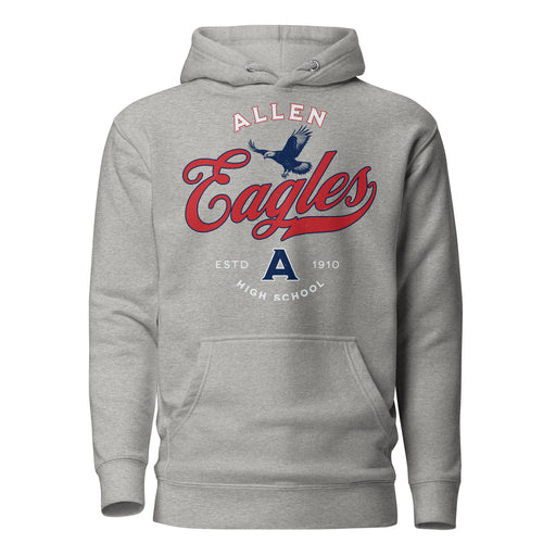 Allen High School Eagles Premium Grey Unisex Hoodie 205