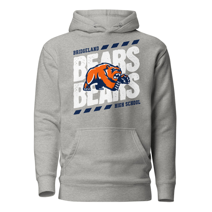 Bridgeland High School Bears Premium Grey Hoodie 223