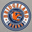 Close-up view of Bridgeland High School Bears Premium Grey Hoodie 220