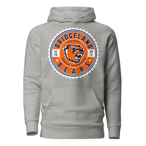 Bridgeland High School Bears Premium Grey Hoodie 203