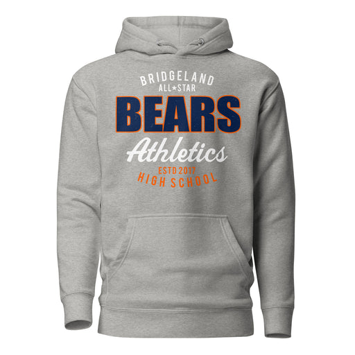 Bridgeland High School Bears Premium Grey Hoodie 034