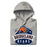 Neatly folded view of Bridgeland High School Bears Premium Grey Hoodie 209