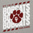 Close-up view of Cy-Fair High School Bobcats Carbon Grey Premium Unisex Hoodie 223