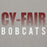 Close-up view of Cy-Fair High School Bobcats Carbon Grey Premium Unisex Hoodie 024