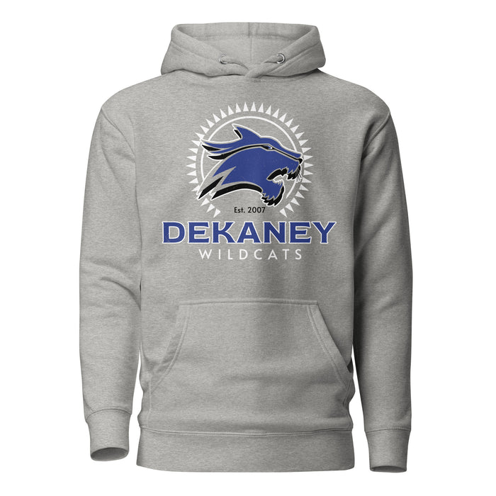 Dekaney High School Wildcats Heather Grey Premium Unisex Hoodie 226