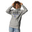 Woman wearing Dekaney High School Wildcats Heather Grey Premium Unisex Hoodie 003