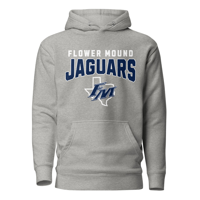 Flower Mound High School Jaguars Carbon Grey Premium Hoodie 234