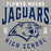 Close-up view of Flower Mound High School Jaguars Navy Blue Premium Hoodie 213