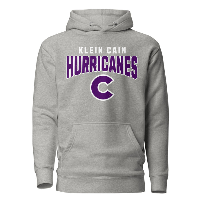 Klein Cain High School Hurricanes Carbon Grey Premium Unisex Hoodie 234