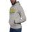 Man wearing a Klein Forest High School Premium Unisex Carbon Grey Hoodie 12