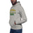 Man wearing a Klein Forest High School Premium Unisex Carbon Grey Hoodie 96