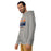 Man wearing a Bridgeland High School Bears Premium Carbon Grey Hoodie 05