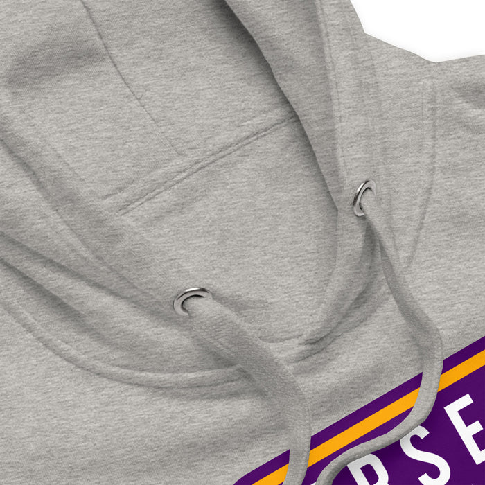 Jersey Village Falcons Premium Grey Hoodie - Design 01