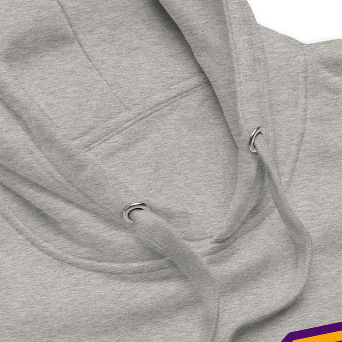 Jersey Village Falcons Premium Grey Hoodie - Design 09