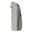 Right side view of Tompkins High School Falcons Grey Premium Unisex Hoodie 098