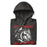 Neatly folded North Shore High School Mustangs Dark Grey Premium Unisex Hoodie 205