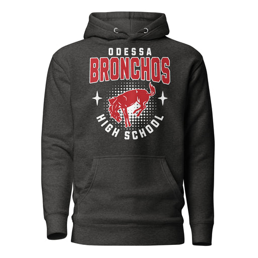 Odessa High School Bronchos Dark Grey Premium Unisex Hoodie 204