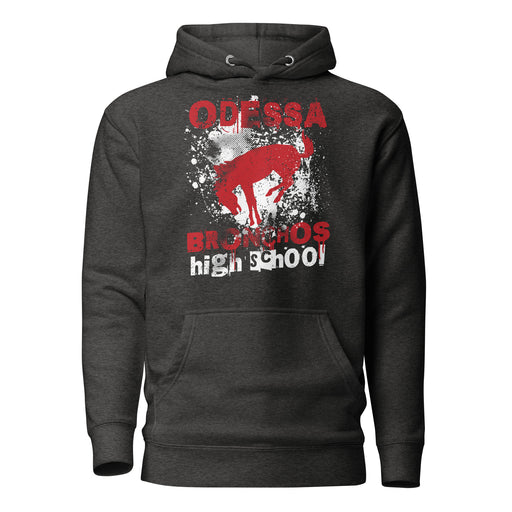 Odessa High School Bronchos Dark Grey Premium Unisex Hoodie 205