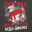 Close-up view of Odessa High School Bronchos Dark Grey Premium Unisex Hoodie 205