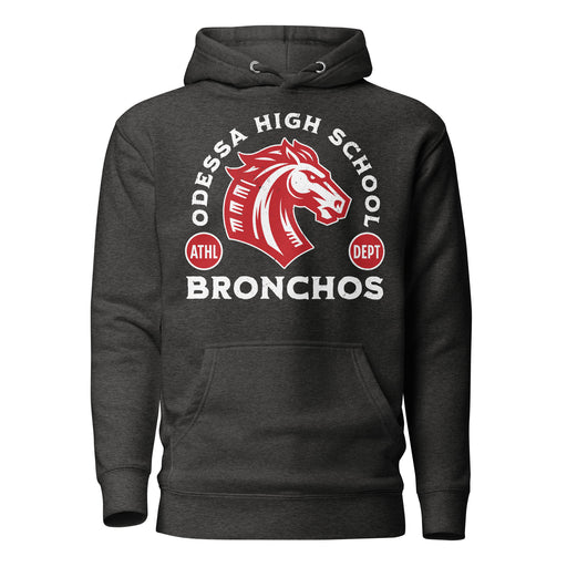 Odessa High School Bronchos Dark Grey Premium Unisex Hoodie 208