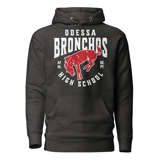 Odessa High School Bronchos Dark Grey Premium Unisex Hoodie 213