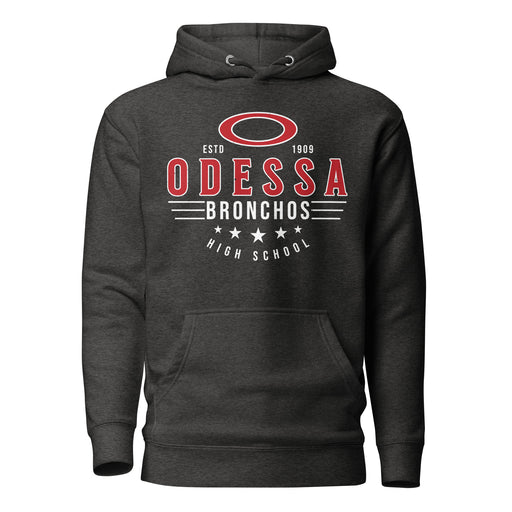 Odessa High School Bronchos Dark Grey Premium Unisex Hoodie 217