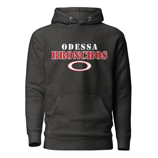 Odessa High School Bronchos Dark Grey Premium Unisex Hoodie 222