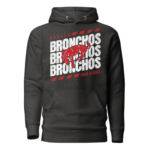 Odessa High School Bronchos Dark Grey Premium Unisex Hoodie 223