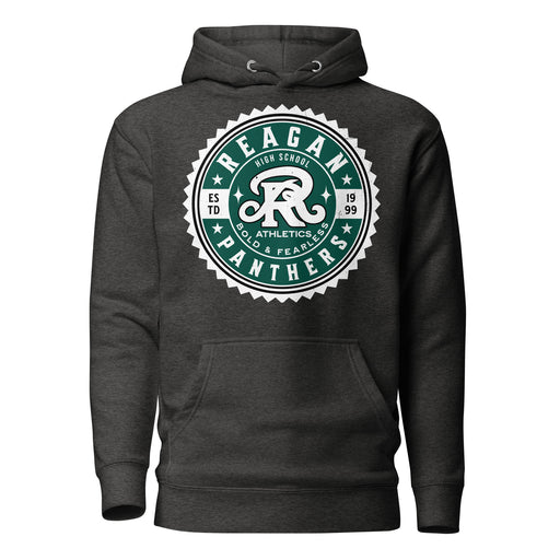 Reagan High School Rattlers Premium Dark Grey Hoodie 203