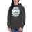 Woman wearing Reagan High School Rattlers Premium Dark Grey Hoodie 207