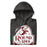 Neatly folded Round Rock High School Dragons Dark Grey Premium Unisex Hoodie 219