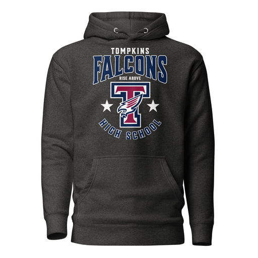 Tompkins High School Falcons Dark Grey Premium Unisex Hoodie 213