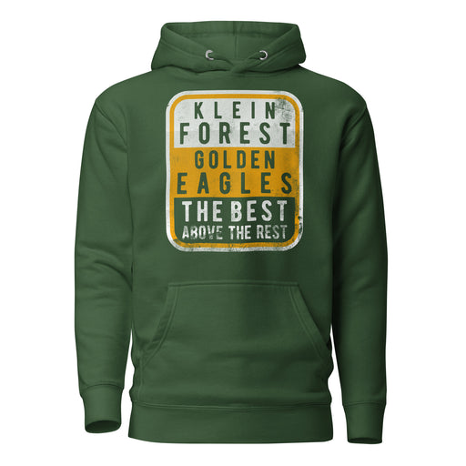 Klein Forest High School Premium Unisex Forest Green Hoodie 01