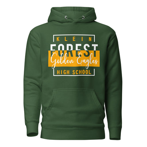 Klein Forest High School Premium Unisex Forest Green Hoodie 05