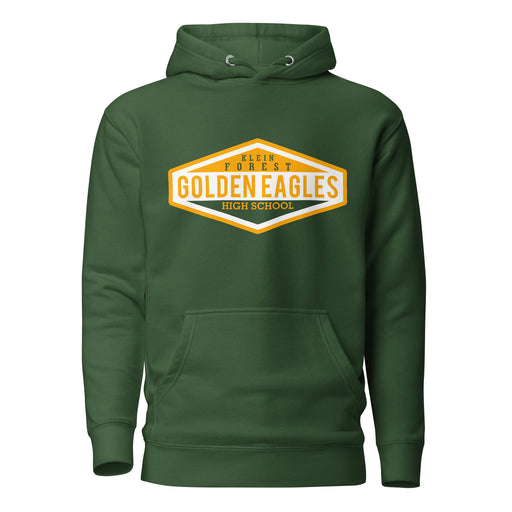 Klein Forest High School Premium Unisex Forest Green Hoodie 09