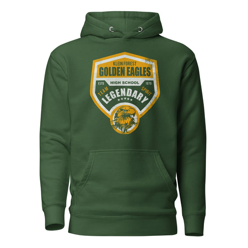 Klein Forest High School Premium Unisex Forest Green Hoodie 14